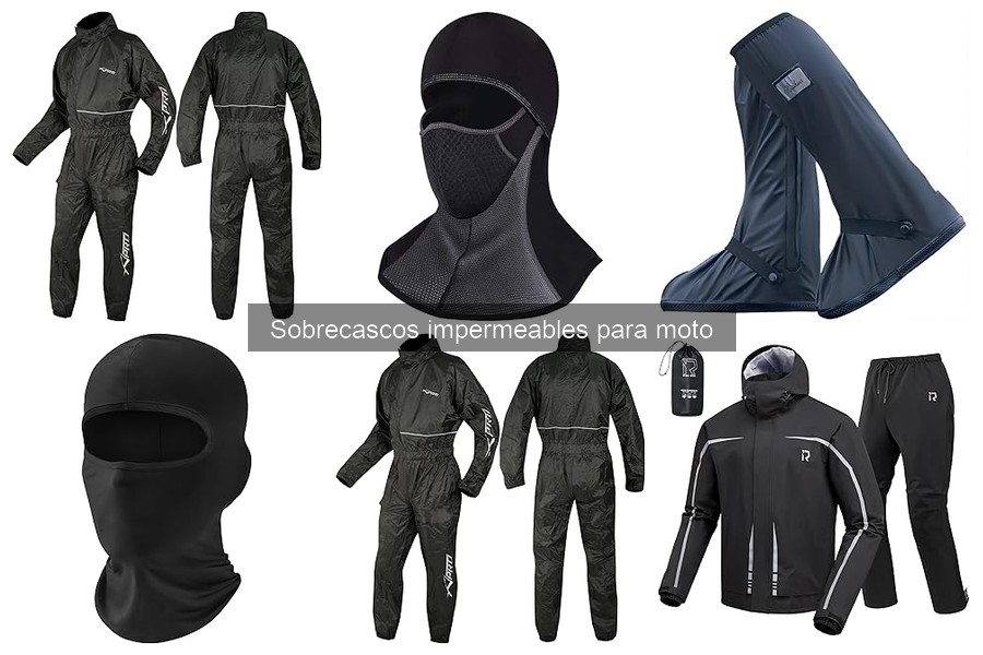 Alternativas a Sobrecascos Impermeables para Moto