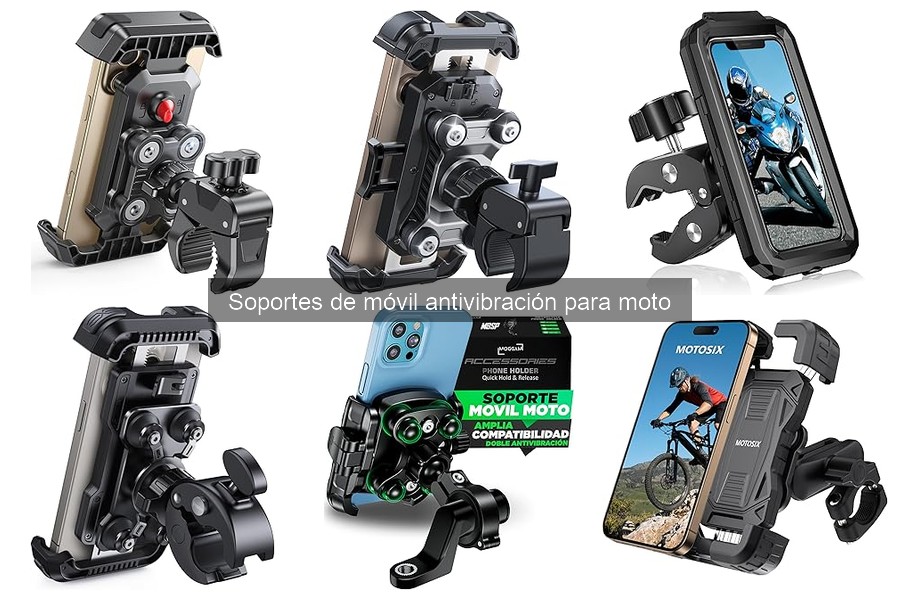 Alternativas a Soportes de Móvil Antivibración para Moto