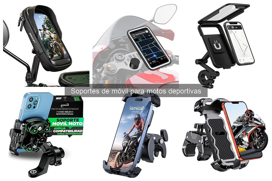 Alternativas a Soportes de Móvil para Motos Deportivas