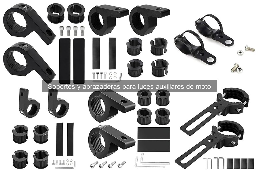 Alternativas a Soportes y Abrazaderas para Luces de Moto
