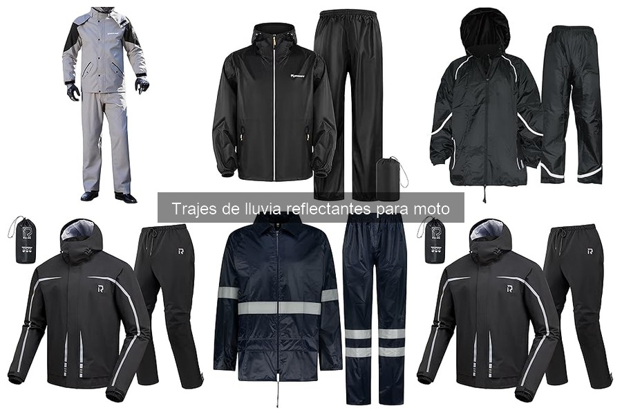 Alternativas a Trajes de Lluvia Reflectantes para Moto