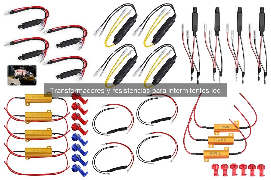 Alternativas a transformadores para intermitentes LED en moto