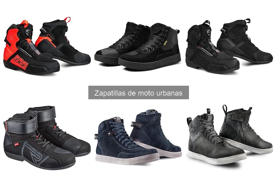 Alternativas a Zapatillas de Moto Urbanas para el Diario
