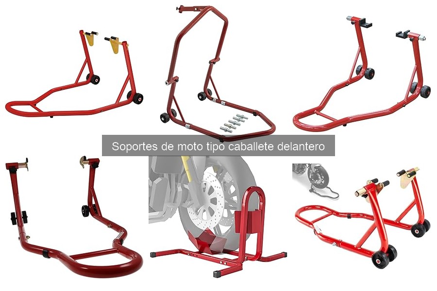 ** Alternativas al soporte de moto tipo caballete delantero