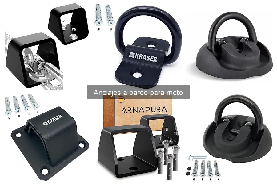Anclajes a Pared para Motos: Guía de Compatibilidad