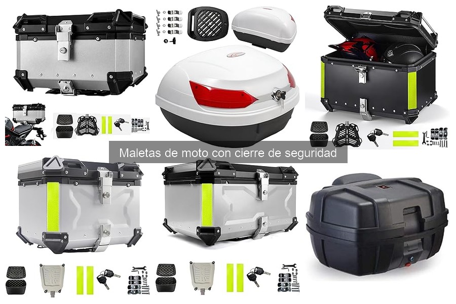 Asegura tus maletas de moto: cerraduras y técnicas efectivas
