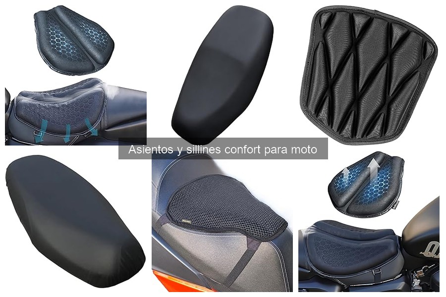 Asientos y Sillines Confort para Moto: Comodidad y Ergonomía