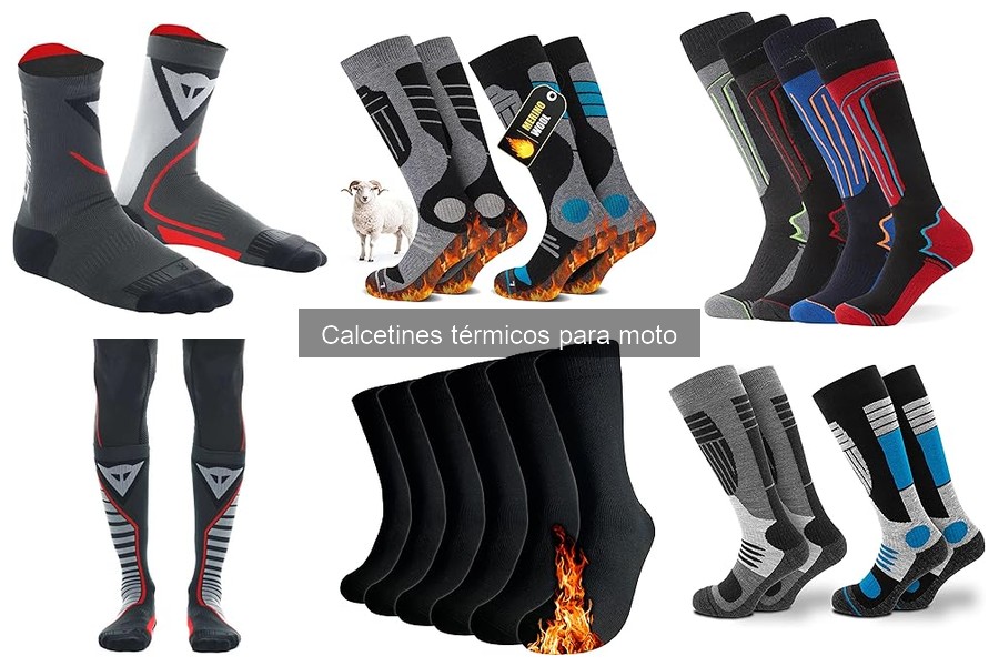 Beneficios de los calcetines térmicos para conducir en moto