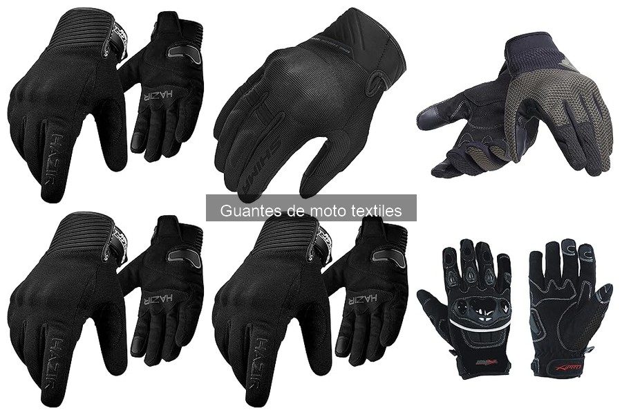 Beneficios de usar guantes de moto textiles para conducir