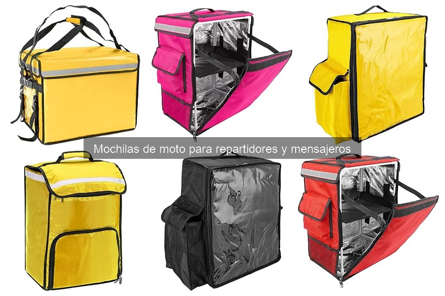 Beneficios de usar mochilas de moto para repartidores