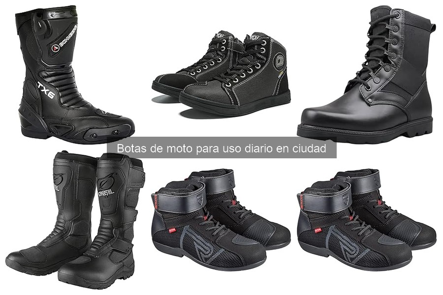 Botas de moto: características para comodidad y seguridad