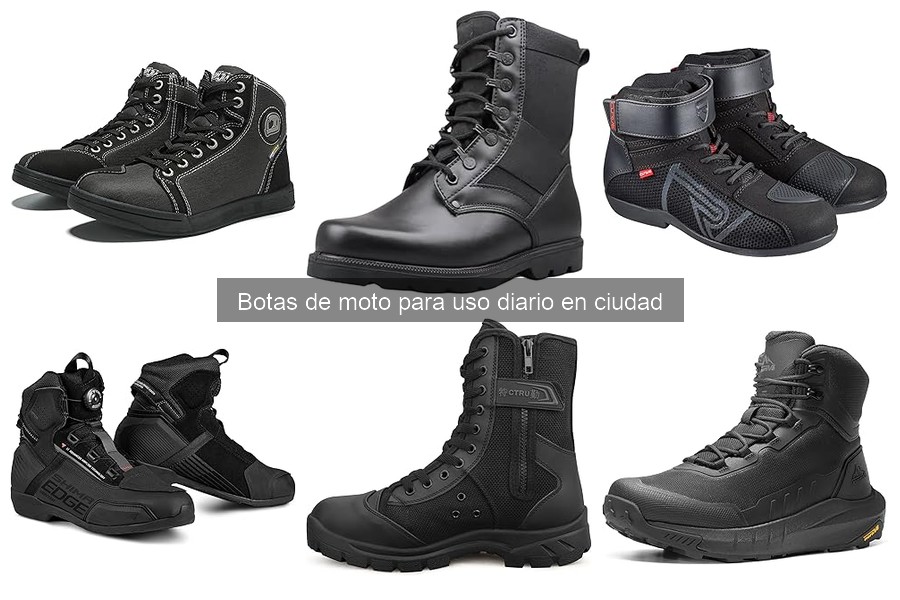 Botas de moto con mejor relación calidad-precio: marcas destacadas