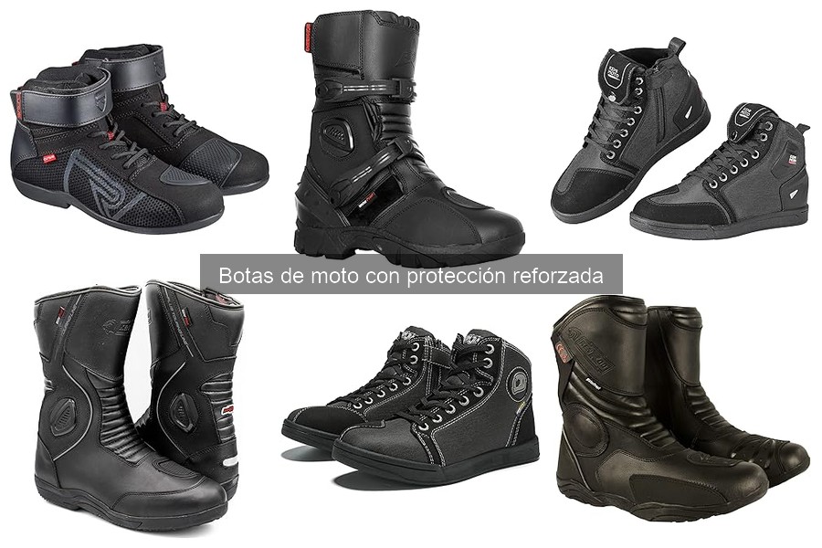 Botas de moto con protección reforzada: todo lo que necesitas