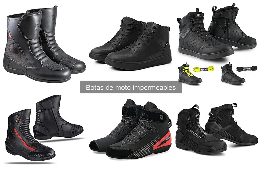 Botas de moto impermeables: características y beneficios
