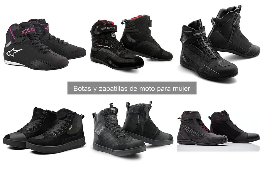 Botas de moto seguras para mujeres: características esenciales