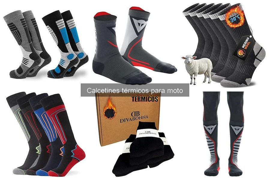 Calcetines térmicos: características técnicas para motociclistas