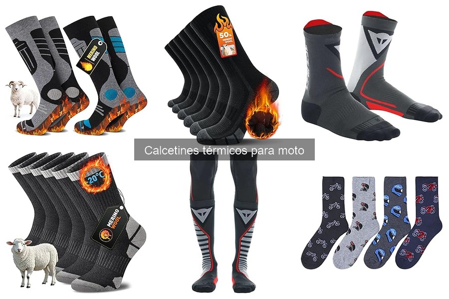 Calcetines térmicos para moto: humedad vs. sequedad