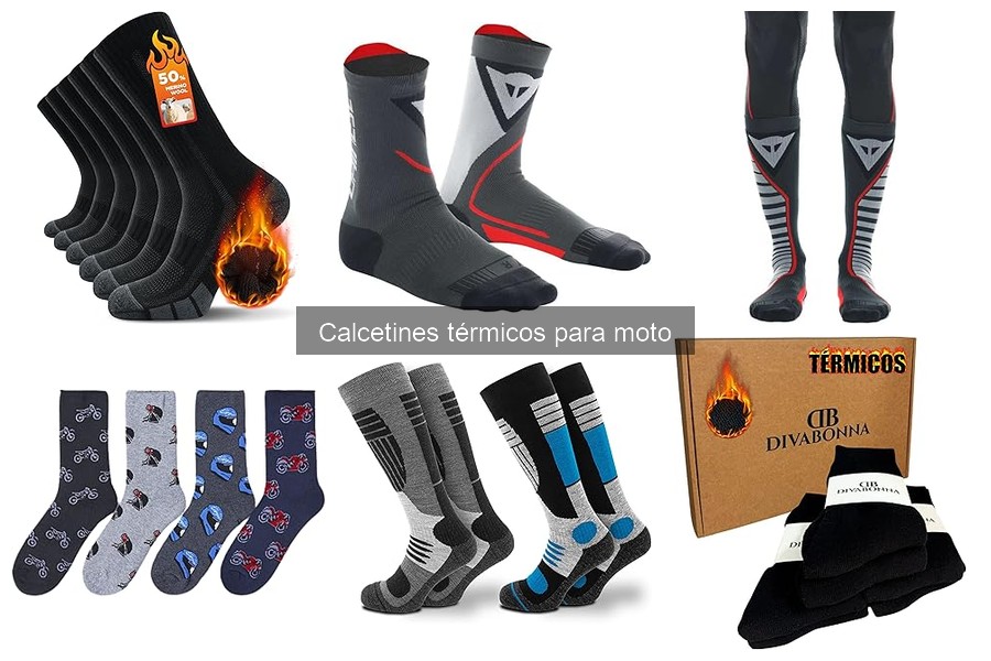 Calcetines térmicos para moto: ¿qué son y por qué usarlos?