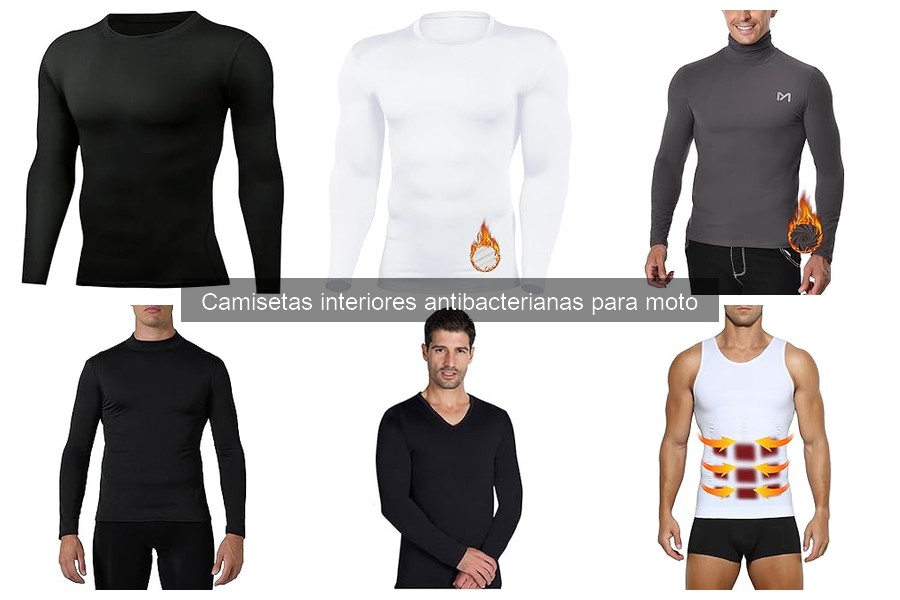 Camisetas interiores antibacterianas para moto: ¿qué son?