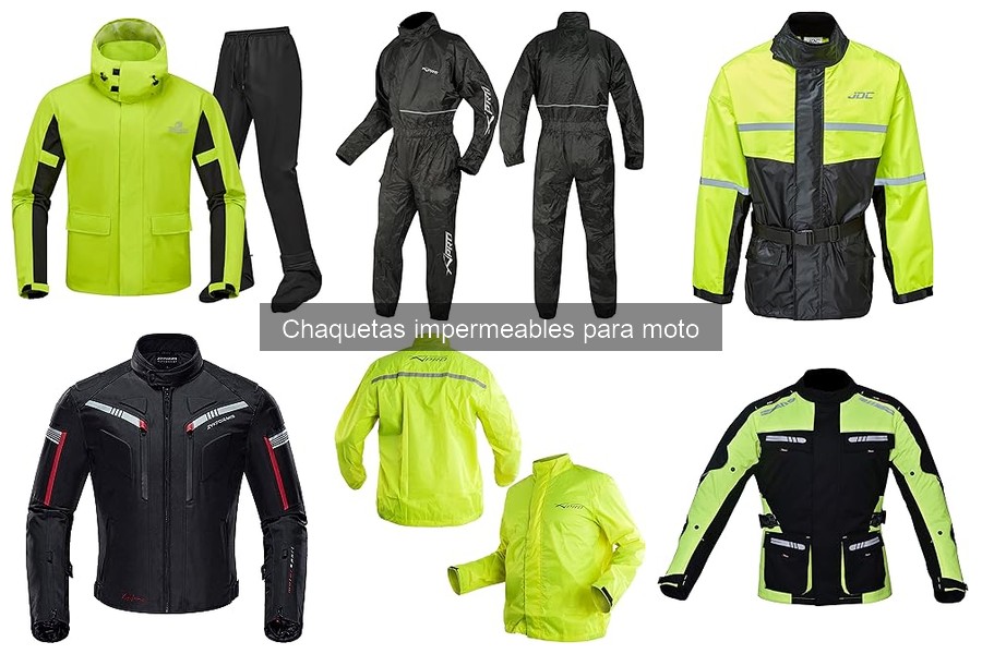 Características Clave de Chaquetas Impermeables para Moto