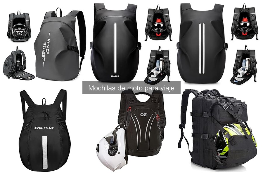 Características Clave de Mochilas de Moto para Viajes Largos