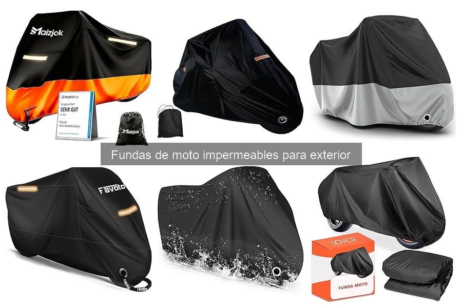 Características clave de una funda de moto impermeable