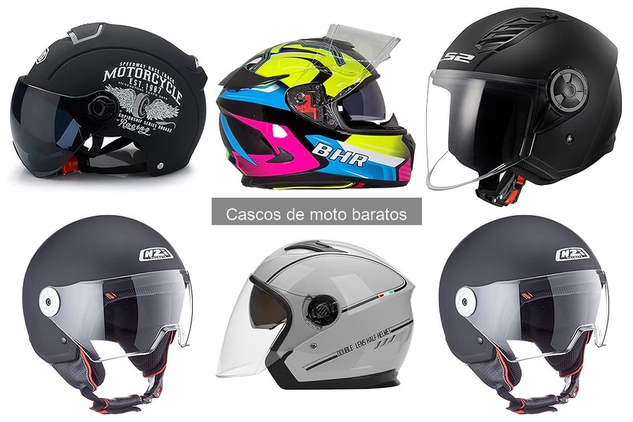 Características de los Cascos de Moto Baratos y Seguridad