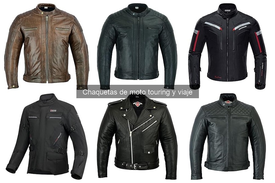 Características de Seguridad en Chaquetas de Moto Touring