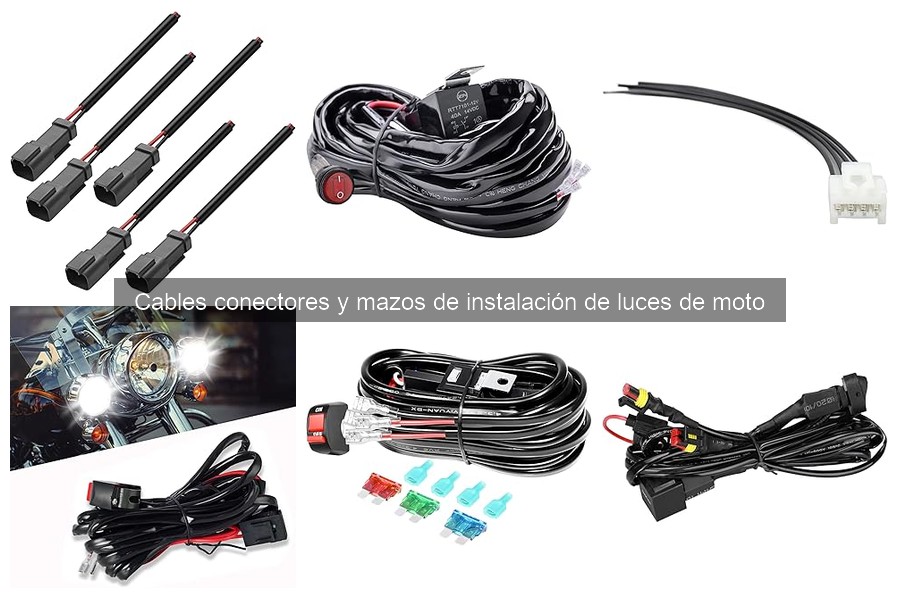 Características de un buen mazo de instalación de luces de moto