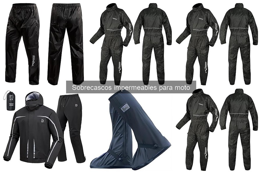 Características esenciales de un sobrecasco impermeable para moto