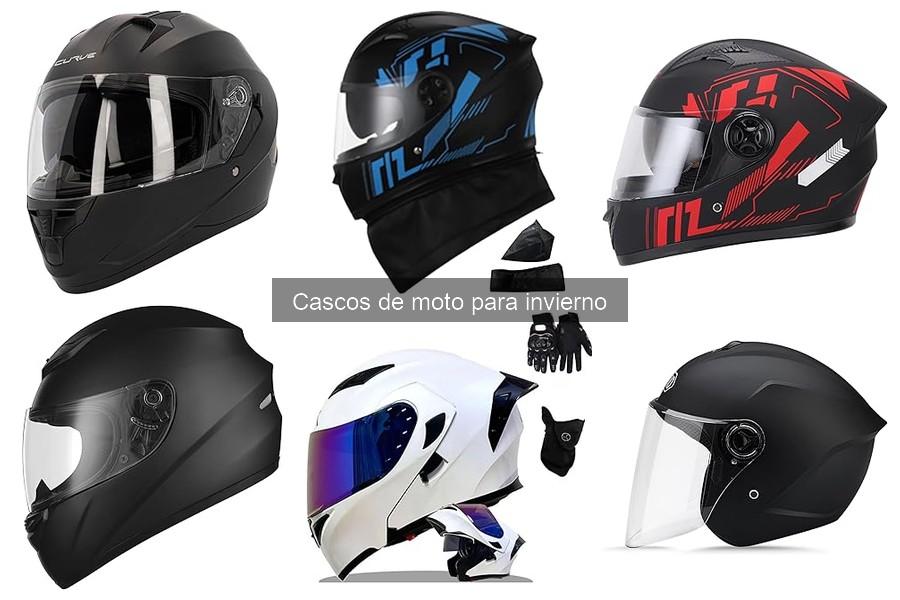 Certificaciones esenciales de cascos de moto para invierno