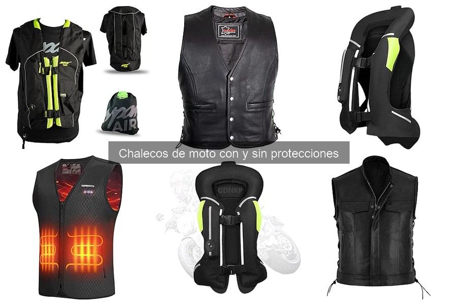 Chalecos de Moto: Con y Sin Protecciones - Diferencias Clave