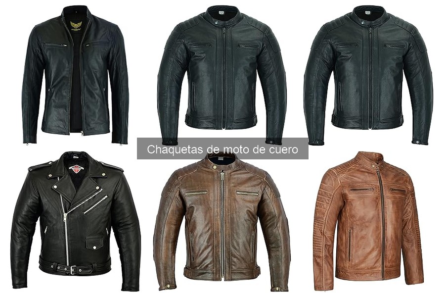 Chaquetas de moto de cuero según el clima: frío, calor y lluvia
