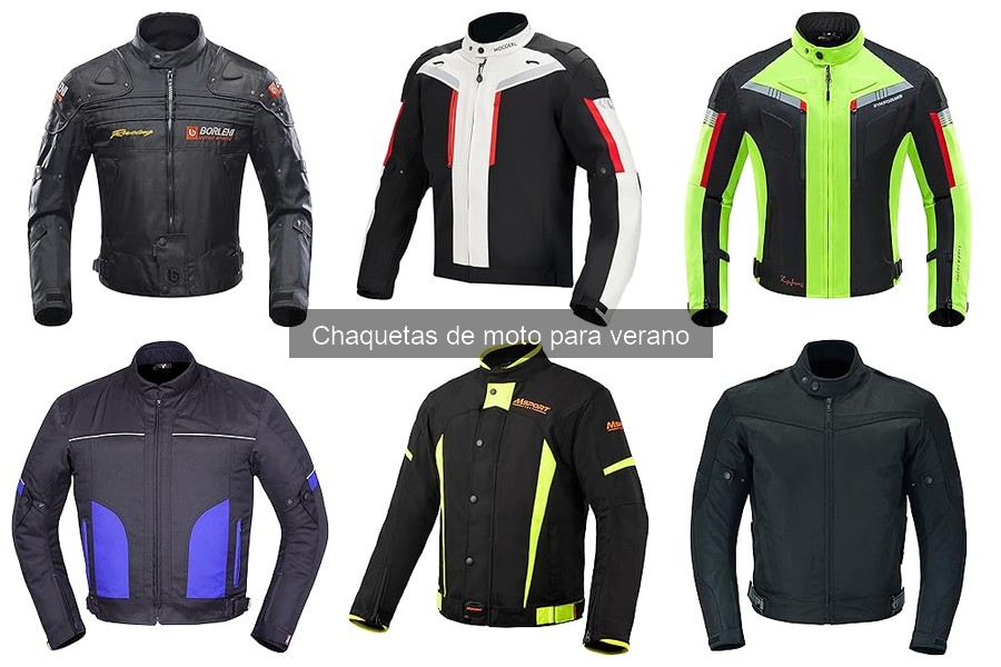 Chaquetas de moto para verano: características esenciales