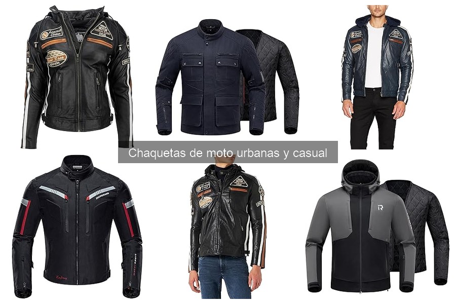 Chaquetas de moto urbanas con protecciones: ¿merece la pena?
