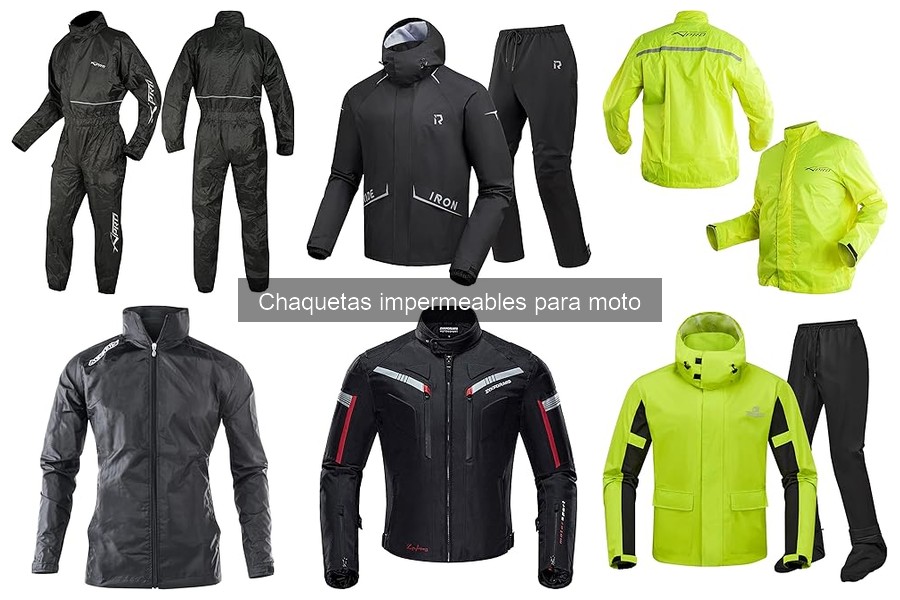 Chaquetas impermeables para moto en el motociclismo urbano