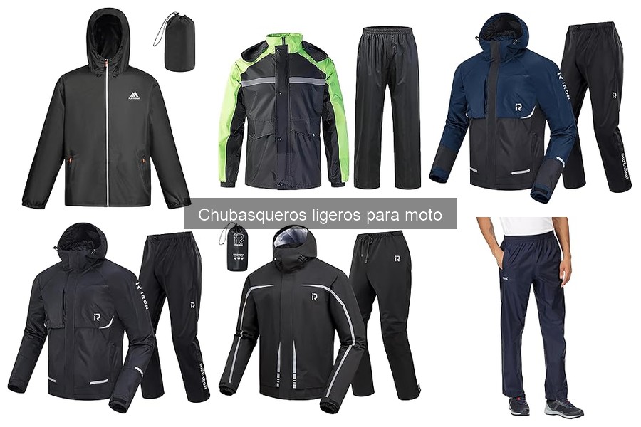 Chubasqueros Ligeros para Moto: Esenciales para Motoristas