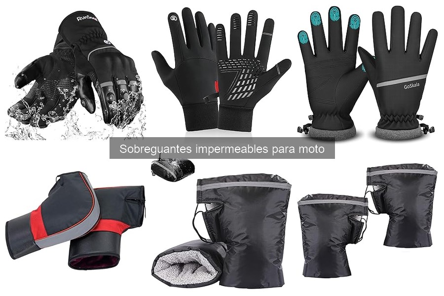 Cómo ajustar sobreguantes impermeables para moto sin filtraciones