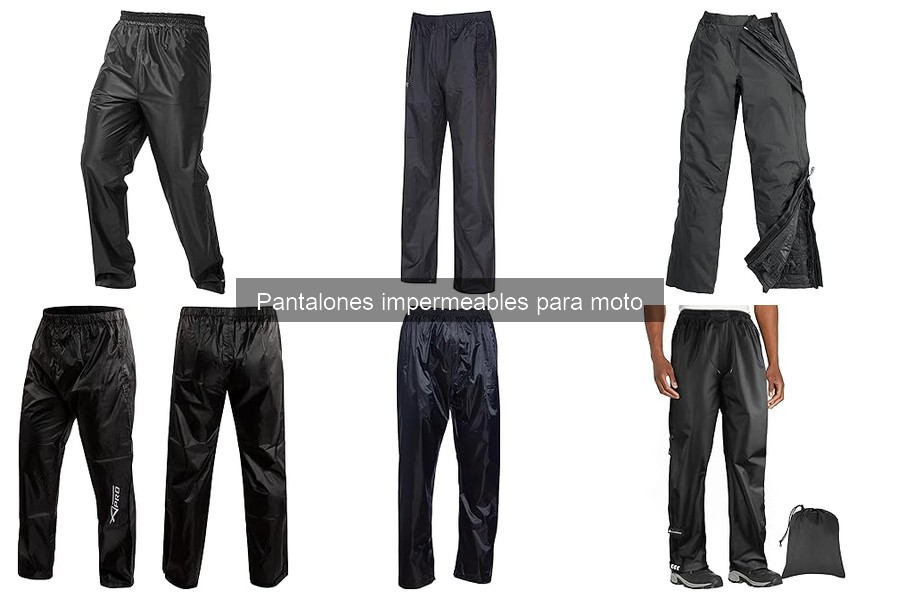 Cómo cuidar pantalones impermeables para moto - Guía práctica