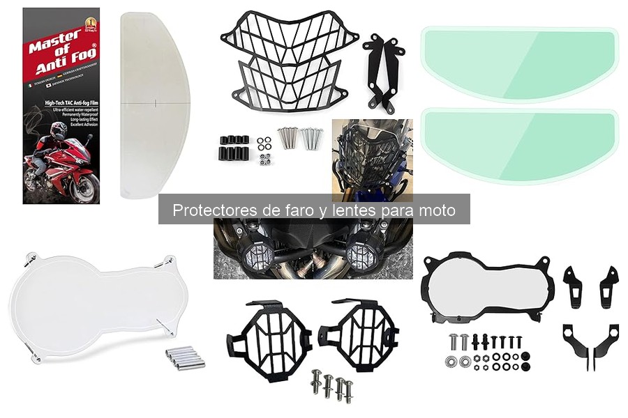 Cómo cuidar protectores de faro para motos: Guía de mantenimiento
