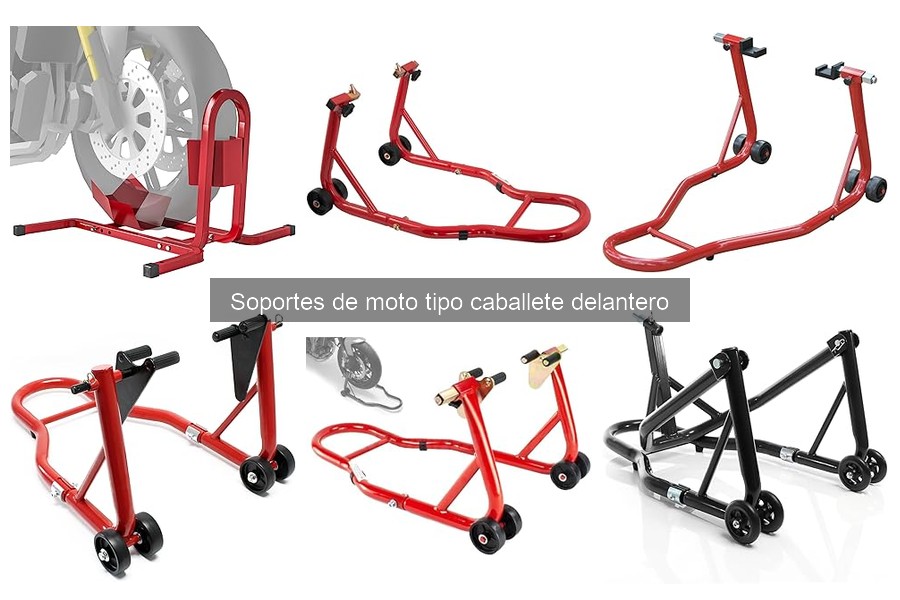 Cómo cuidar tu soporte de moto tipo caballete delantero