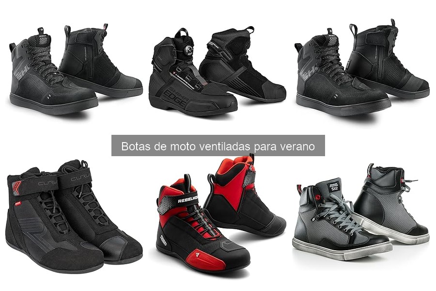 Cómo cuidar tus botas de moto ventiladas en verano