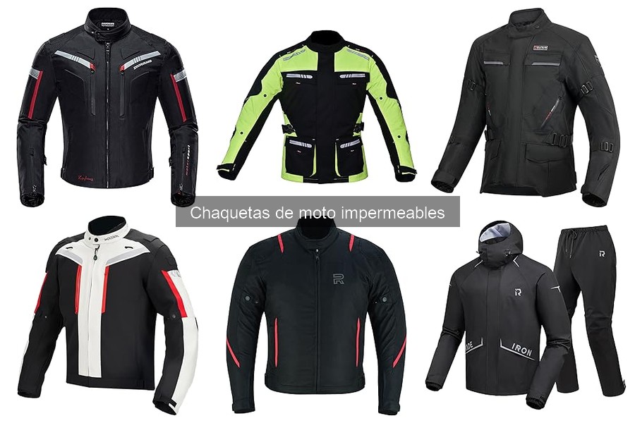 Cómo cuidar y mantener chaquetas de moto impermeables