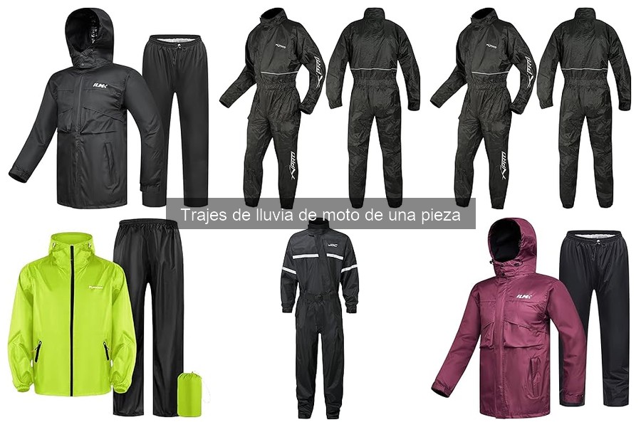Cómo cuidar y mantener trajes de lluvia de moto de una pieza