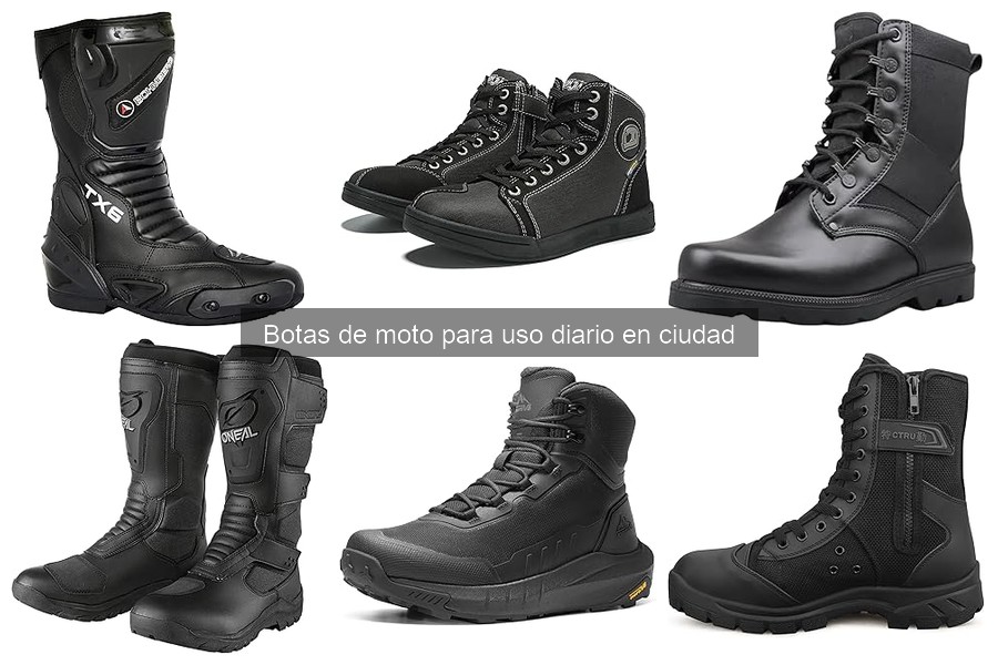 Cómo Elegir Botas de Moto para Conducción en Ciudad