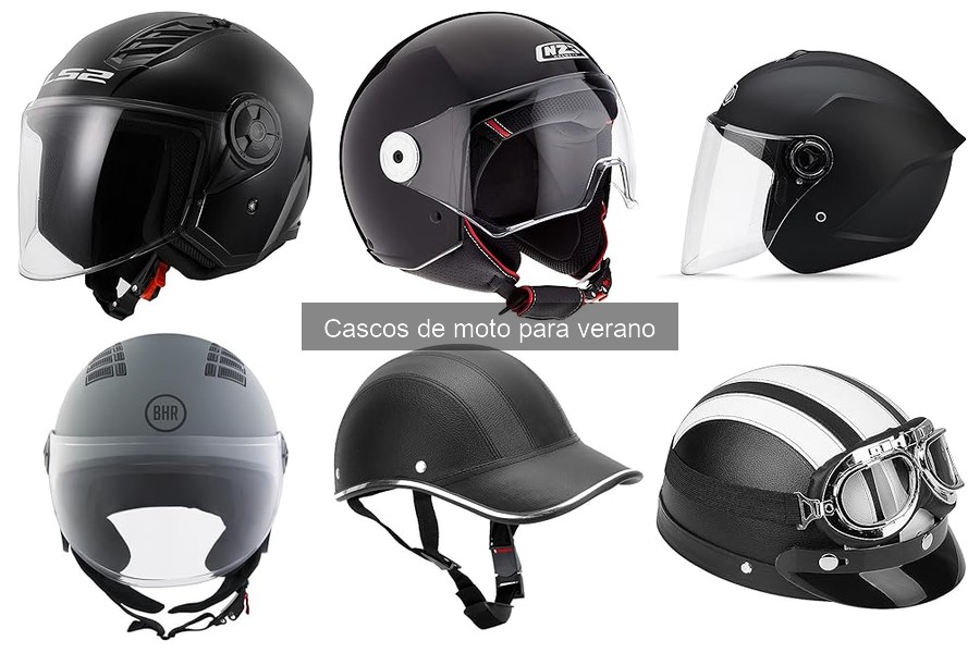Cómo elegir el casco de moto adecuado para verano