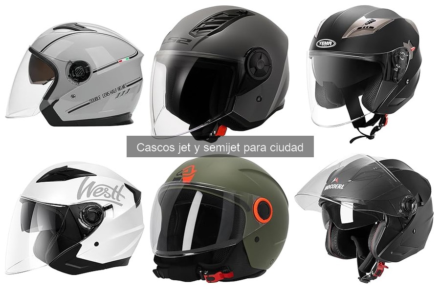 Cómo elegir el casco jet perfecto para ti en la ciudad