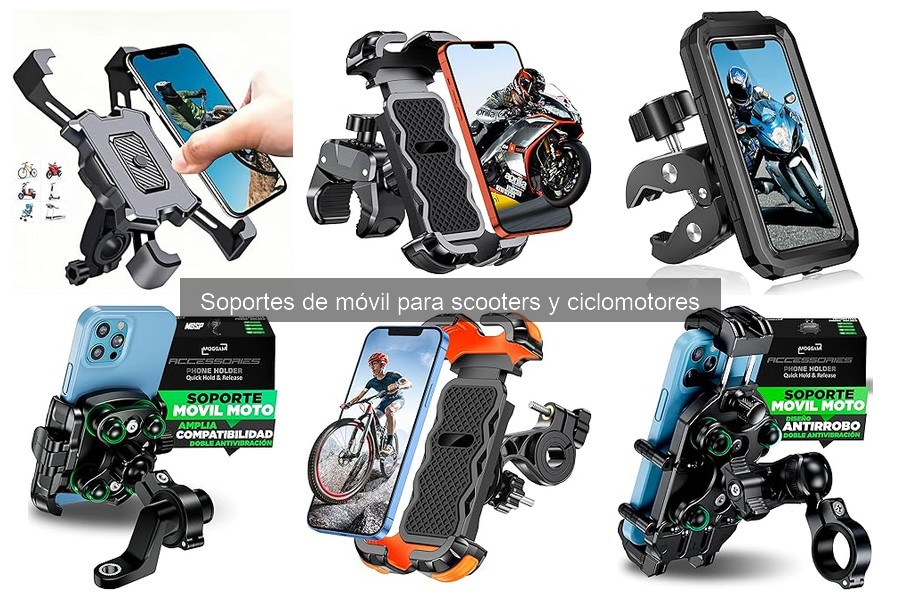 Cómo elegir el mejor soporte de móvil para scooter