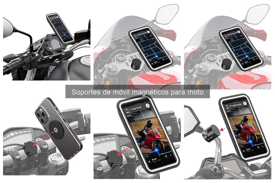 Cómo elegir el mejor soporte magnético para moto