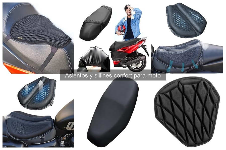 Cómo elegir el sillín confort perfecto para tu moto